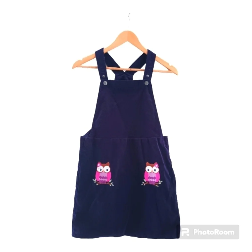 Gymboree Girls and Toddler Embroidered Sleeveless Skirtall Jumpers. Size 12